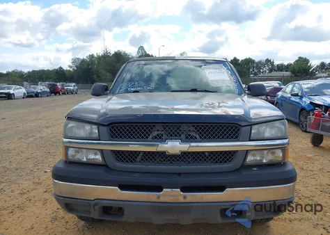2004 Chevrolet Silverado 1500 из США, поврежденный, VIN 2GCEK19V641122232